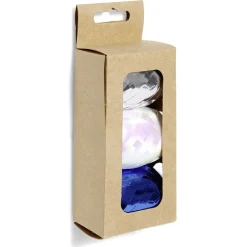 Gifi Ruban bolduc argenté blanc bleu 10m x3^ Loisirs Créatifs Et Emballage Cadeau