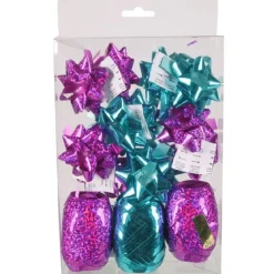 Gifi Ruban bolduc et noeud rose bleu^ Loisirs Créatifs Et Emballage Cadeau