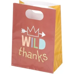 New Gifi Sac à bonbons pochette thème animaux sauvages x8