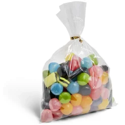 New Gifi Sac à bonbons pochette transparente x20 avec lien
