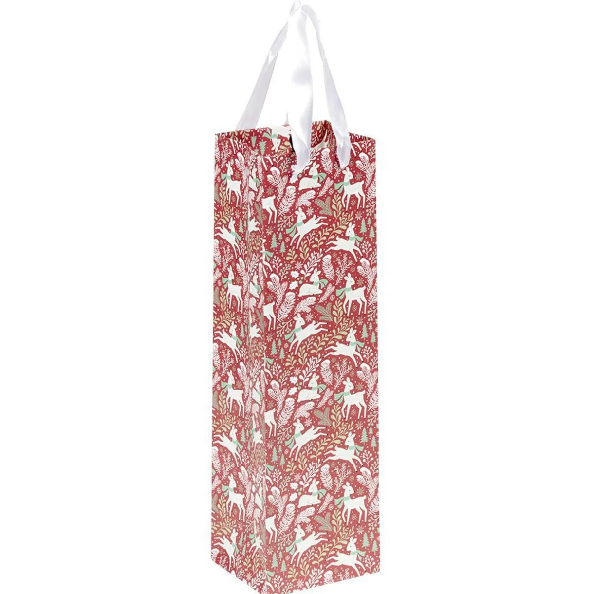 Gifi Sac à bouteille Noël L33X10X9 cm^ Loisirs Créatifs Et Emballage Cadeau