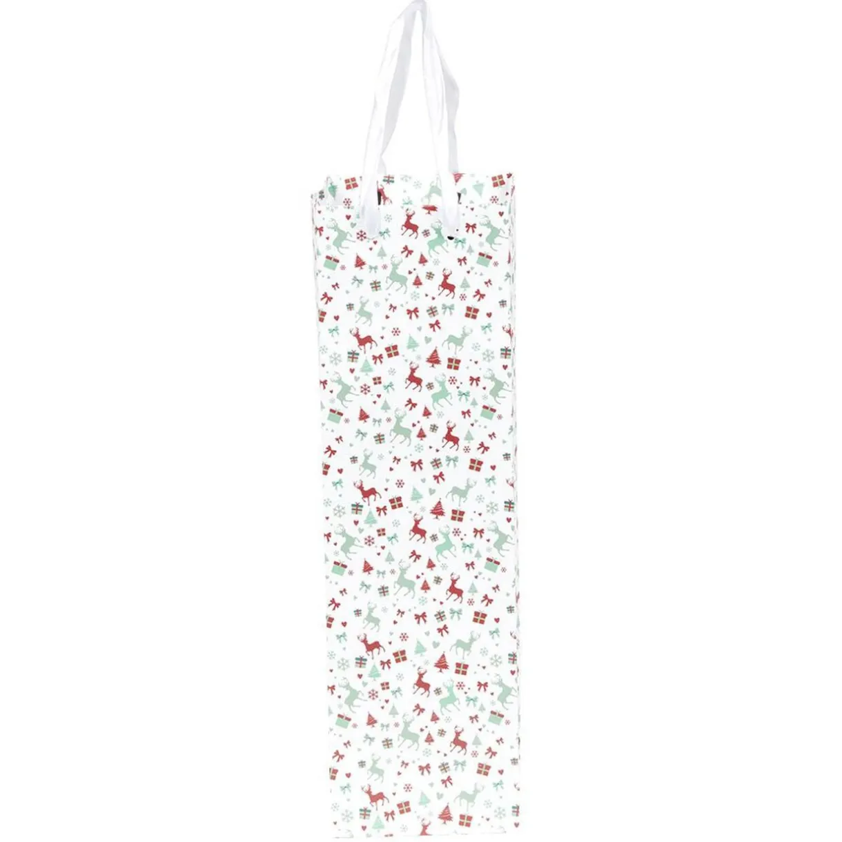 Gifi Sac à bouteille Noël L33X10X9 cm^ Loisirs Créatifs Et Emballage Cadeau