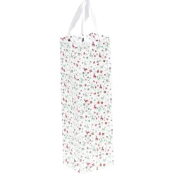 Gifi Sac à bouteille Noël L33X10X9 cm^ Loisirs Créatifs Et Emballage Cadeau