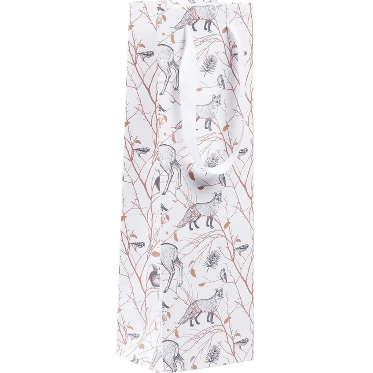 Gifi Sac à bouteille Noël motif nature^ Loisirs Créatifs Et Emballage Cadeau