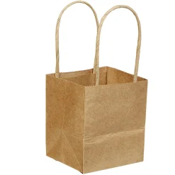 Gifi Sac à cadeau en papier kraft marron x5^ Loisirs Créatifs Et Emballage Cadeau