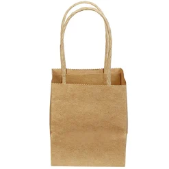 Gifi Sac à cadeau en papier kraft marron x5^ Loisirs Créatifs Et Emballage Cadeau