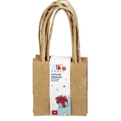 Gifi Sac à cadeau en papier kraft marron x5^ Loisirs Créatifs Et Emballage Cadeau