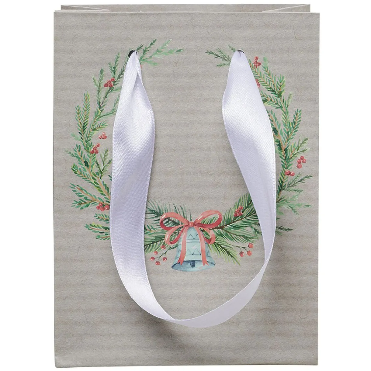 Gifi Sac à cadeau petit format thème nature vert, brun ou rouge^ Loisirs Créatifs Et Emballage Cadeau