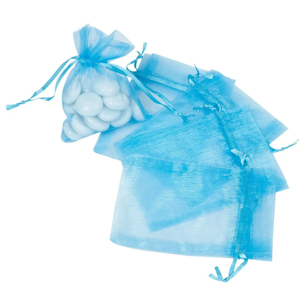 Sale Gifi Sac à dragées bleu x5