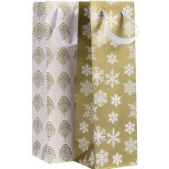 Gifi Sac bouteille cadeau Noël^ Loisirs Créatifs Et Emballage Cadeau