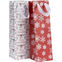 Gifi Sac bouteille thème Noël^ Loisirs Créatifs Et Emballage Cadeau