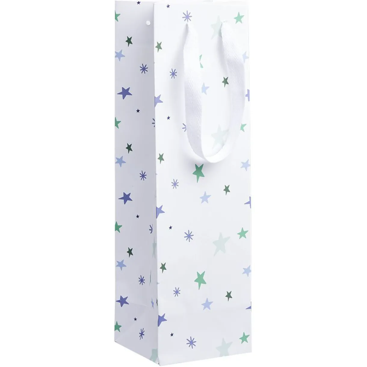 Gifi Sac cadeau à bouteille imprimé Noël^ Loisirs Créatifs Et Emballage Cadeau