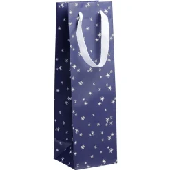 Gifi Sac cadeau à bouteille imprimé Noël^ Loisirs Créatifs Et Emballage Cadeau