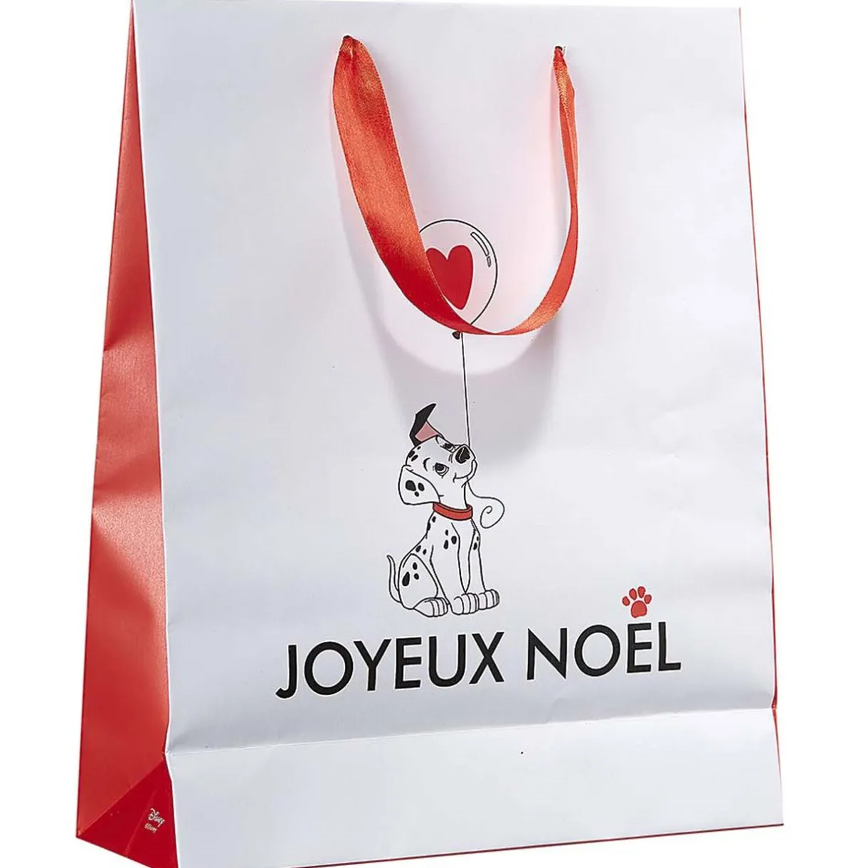 Gifi Sac cadeau Disney Dalmatien taille M^ Loisirs Créatifs Et Emballage Cadeau