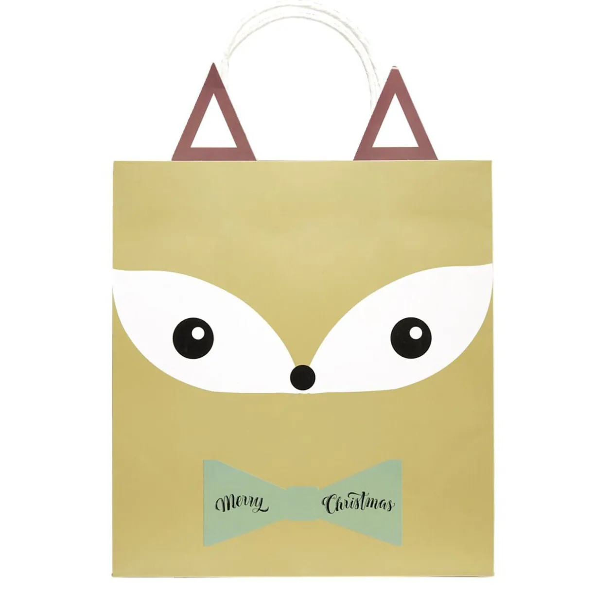 Gifi Sac cadeau fantaisie forme tête de renard 23xH31cm^ Loisirs Créatifs Et Emballage Cadeau