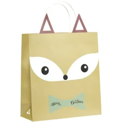 Gifi Sac cadeau fantaisie forme tête de renard 23xH31cm^ Loisirs Créatifs Et Emballage Cadeau