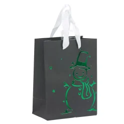 Gifi Sac cadeau motif bonhomme de neige petit modèle^ Loisirs Créatifs Et Emballage Cadeau