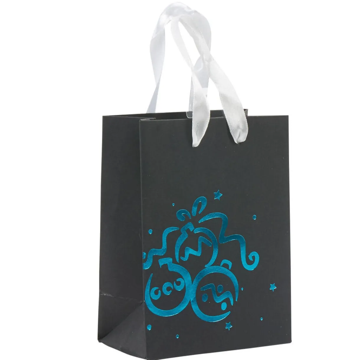 Gifi Sac cadeau motif boules de Noël petit modèle^ Loisirs Créatifs Et Emballage Cadeau