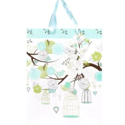 Gifi Sac cadeau motif Cage à oiseau^ Loisirs Créatifs Et Emballage Cadeau