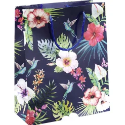 Gifi Sac cadeau motif floral^ Loisirs Créatifs Et Emballage Cadeau