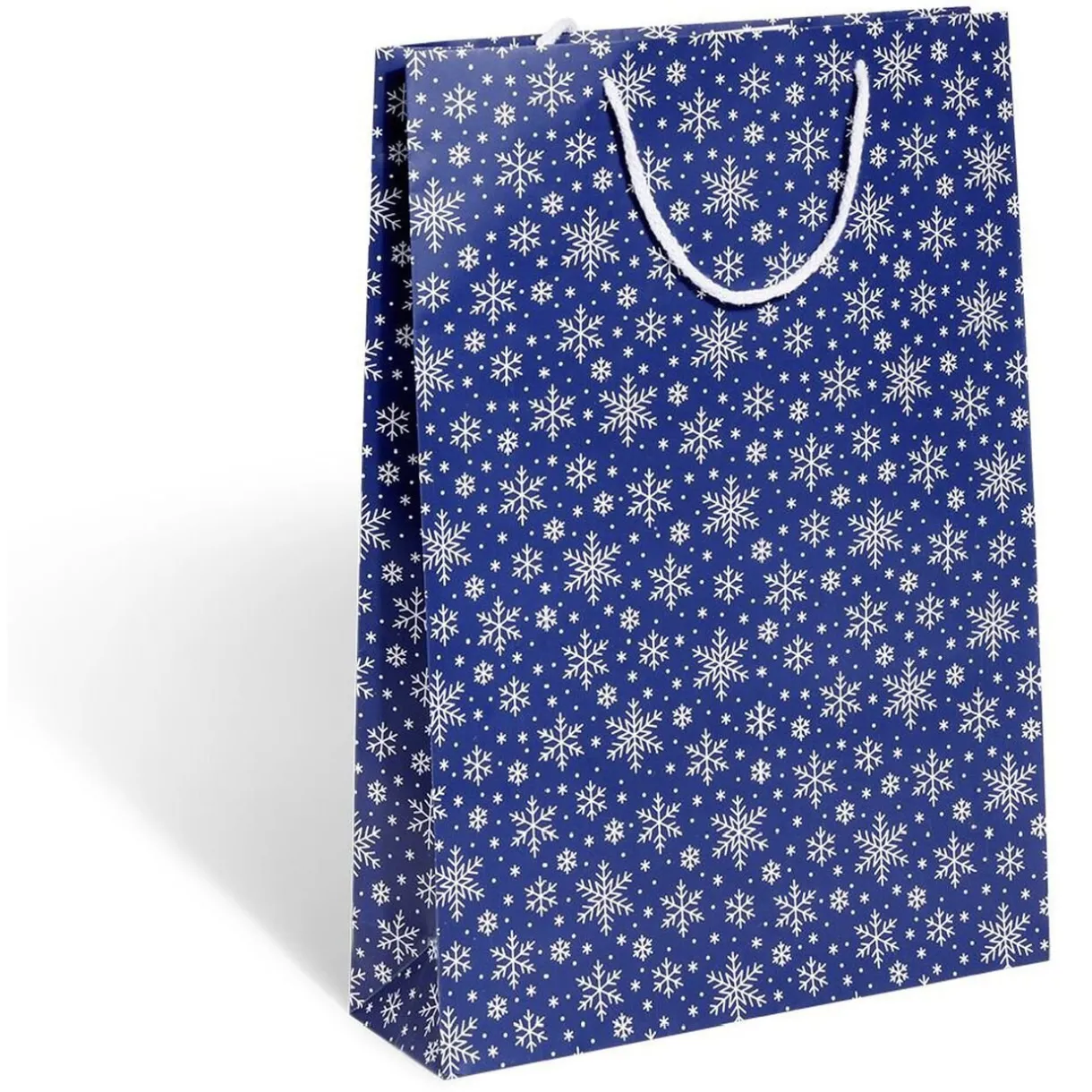 Gifi Sac cadeau Noël argenté ou bleu - Taille L^ Loisirs Créatifs Et Emballage Cadeau
