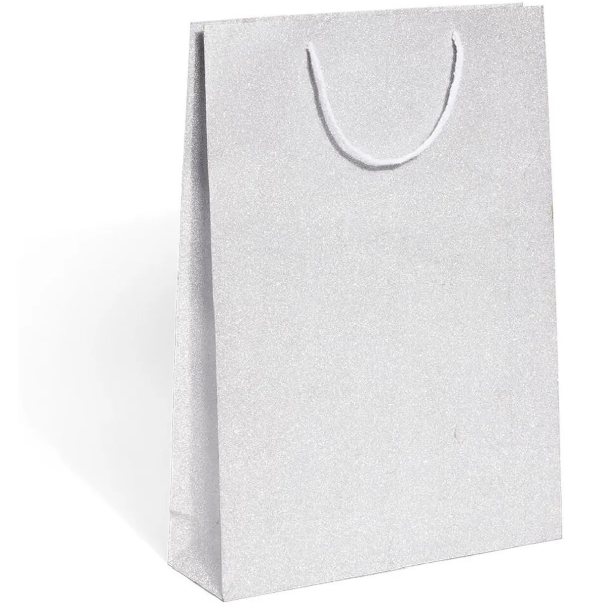 Gifi Sac cadeau Noël argenté ou bleu - Taille L^ Loisirs Créatifs Et Emballage Cadeau