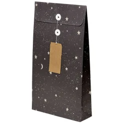 Gifi Sac cadeau Noël design Doré^ Loisirs Créatifs Et Emballage Cadeau