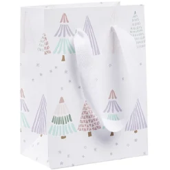 Gifi Sac cadeau Noël design jardin d'hiver L10,8x14,6 cm^ Loisirs Créatifs Et Emballage Cadeau