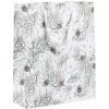 Gifi Sac cadeau Noël design jardin d'hiver L26x32 cm^ Loisirs Créatifs Et Emballage Cadeau