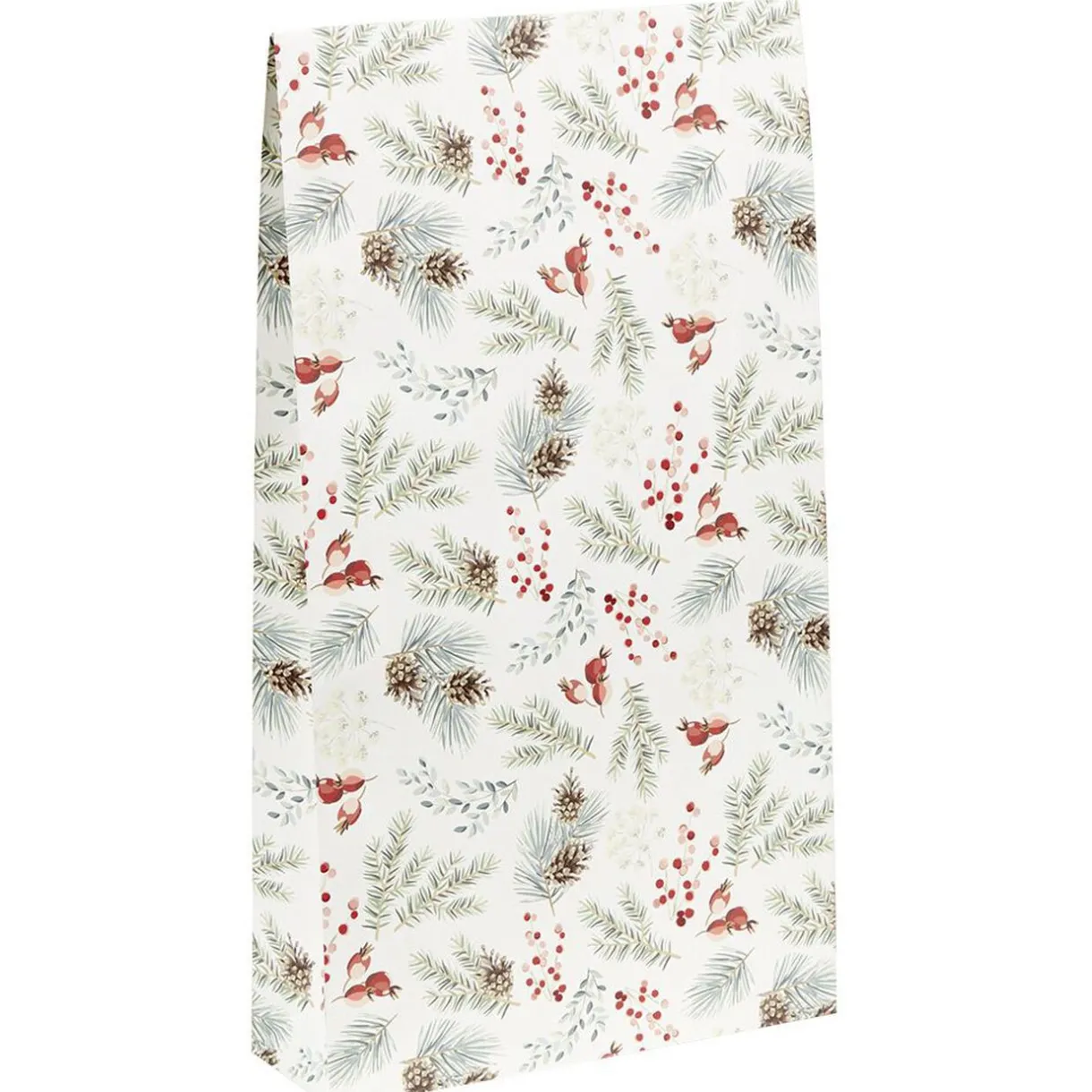 Gifi Sac cadeau Noël design Naturel^ Loisirs Créatifs Et Emballage Cadeau