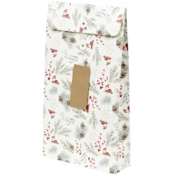 Gifi Sac cadeau Noël design Naturel^ Loisirs Créatifs Et Emballage Cadeau