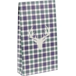 Gifi Sac cadeau Noël design Vintage^ Loisirs Créatifs Et Emballage Cadeau