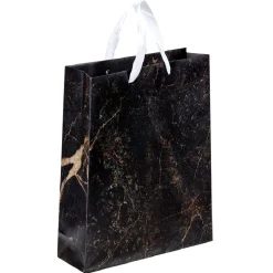 Gifi Sac cadeau Noël doré L32X29X9 cm^ Loisirs Créatifs Et Emballage Cadeau