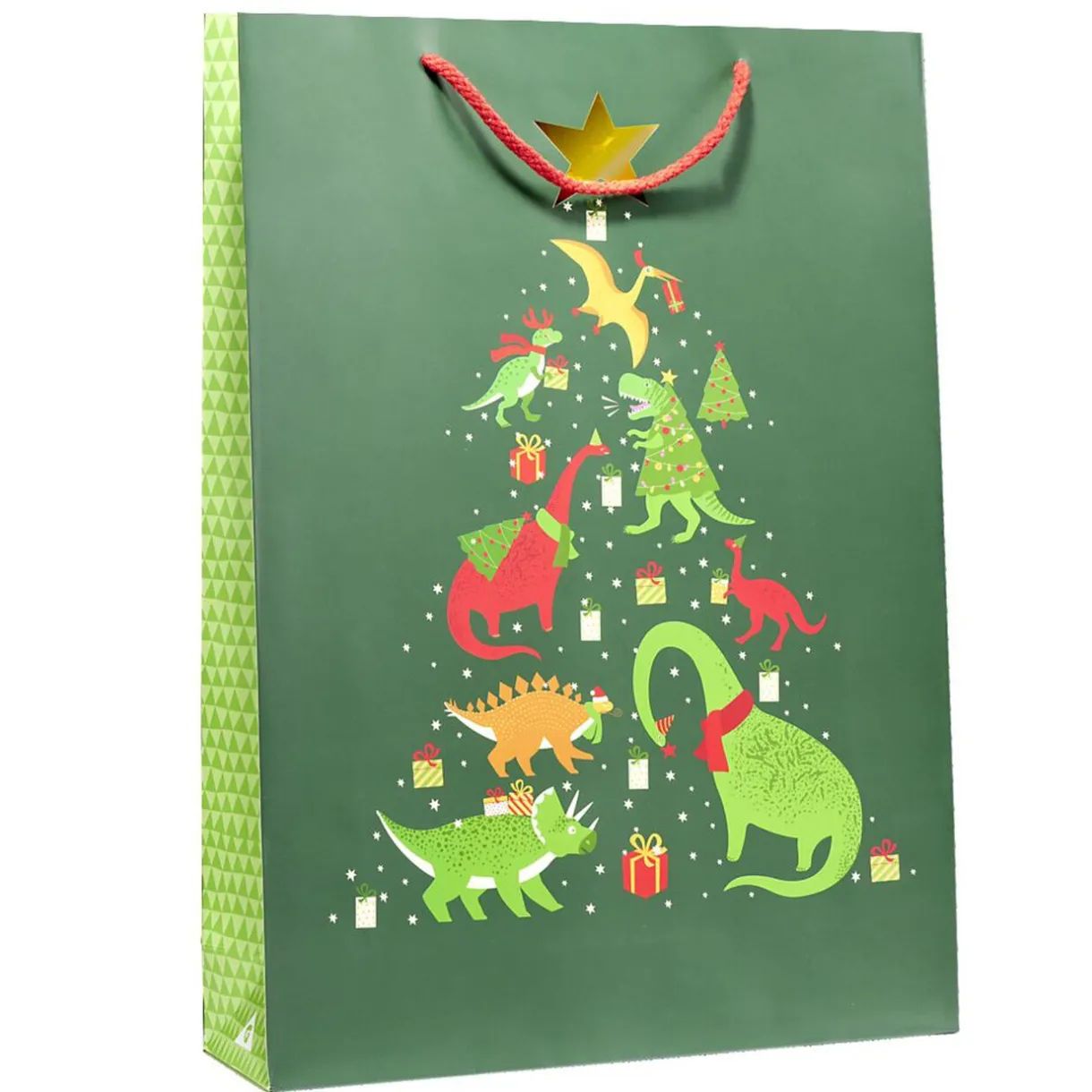 Gifi Sac cadeau Noël enfant licorne ou dinosaure 33xH46cm - 2 modèles^ Loisirs Créatifs Et Emballage Cadeau