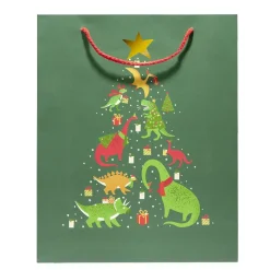 Gifi Sac cadeau Noël enfant licorne ou dinosaure 26xH32cm - 2 modèles^ Loisirs Créatifs Et Emballage Cadeau