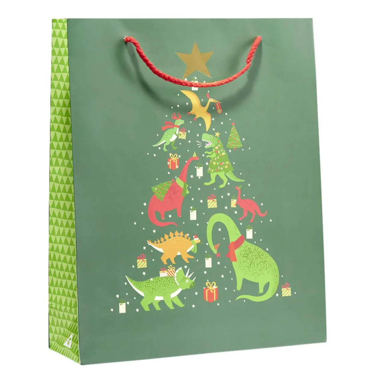 Gifi Sac cadeau Noël enfant licorne ou dinosaure 26xH32cm - 2 modèles^ Loisirs Créatifs Et Emballage Cadeau