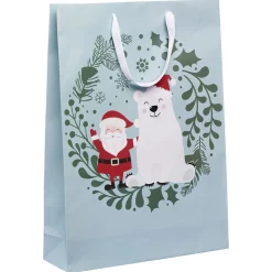 Gifi Sac cadeau Noël enfant L33x46 cm^ Loisirs Créatifs Et Emballage Cadeau