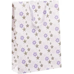 Gifi Sac cadeau Noël imprimé doré L33x46 cm^ Loisirs Créatifs Et Emballage Cadeau