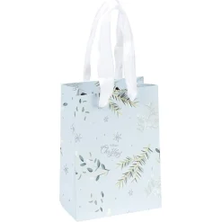 Gifi Sac cadeau Noël Jardin d'Hiver L14X6 cm^ Loisirs Créatifs Et Emballage Cadeau