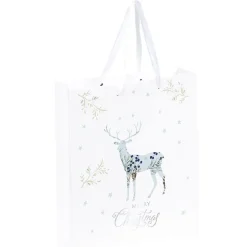 Gifi Sac cadeau Noël Jardin d'Hiver L32X26 cm^ Loisirs Créatifs Et Emballage Cadeau