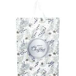 Gifi Sac cadeau Noël Jardin d'Hiver L46X33 cm^ Loisirs Créatifs Et Emballage Cadeau