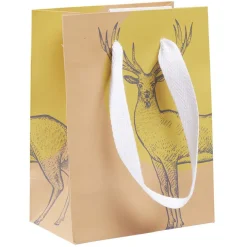 Gifi Sac cadeau Noël motif nature Taille S L10,8xH14,6cm^ Loisirs Créatifs Et Emballage Cadeau