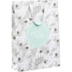 Gifi Sac cadeau Noël motif nature Taille L L33xH46cm^ Loisirs Créatifs Et Emballage Cadeau