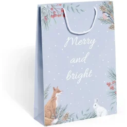 Gifi Sac cadeau Noël motif nature - Taille L^ Loisirs Créatifs Et Emballage Cadeau