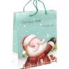 Gifi Sac cadeau Noël motif Père Noël^ Loisirs Créatifs Et Emballage Cadeau