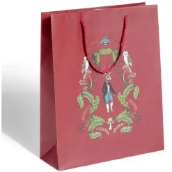 Gifi Sac cadeau Noël rouge ou vert - Taille M^ Loisirs Créatifs Et Emballage Cadeau