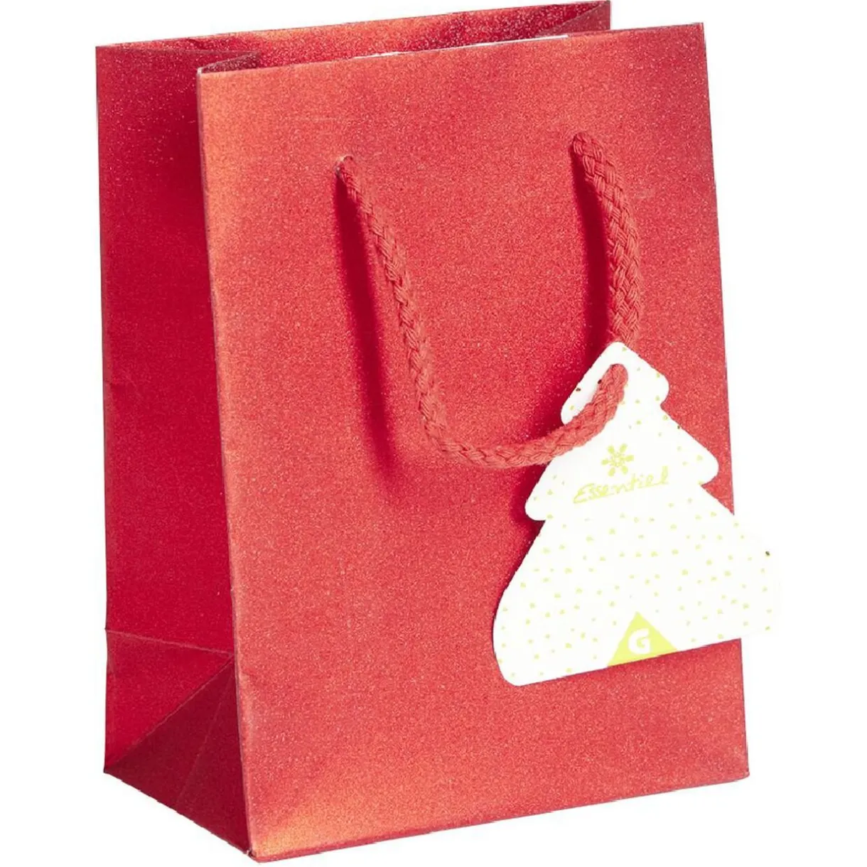 Gifi Sac cadeau Noël rouge ou vert à motifs -Taille S^ Loisirs Créatifs Et Emballage Cadeau