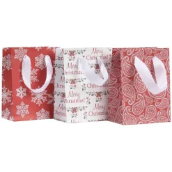 Gifi Sac cadeau Noël traditionnel taille S^ Loisirs Créatifs Et Emballage Cadeau