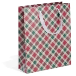 Gifi Sac cadeau Noël Vintage L32X26 cm^ Loisirs Créatifs Et Emballage Cadeau