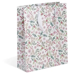 Gifi Sac cadeau Noël Vintage L32X26 cm^ Loisirs Créatifs Et Emballage Cadeau